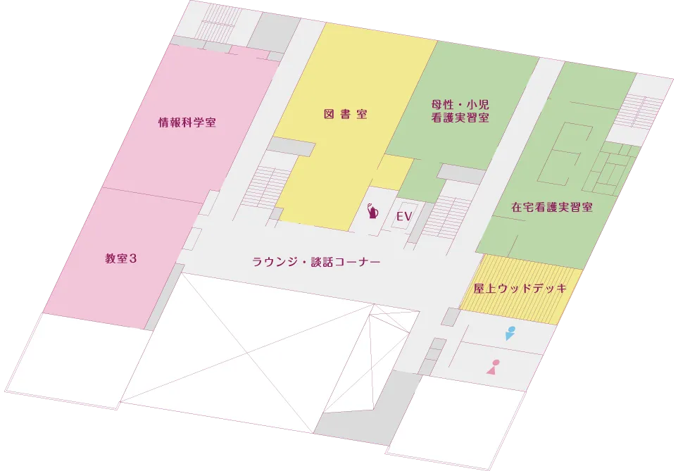 3階の地図